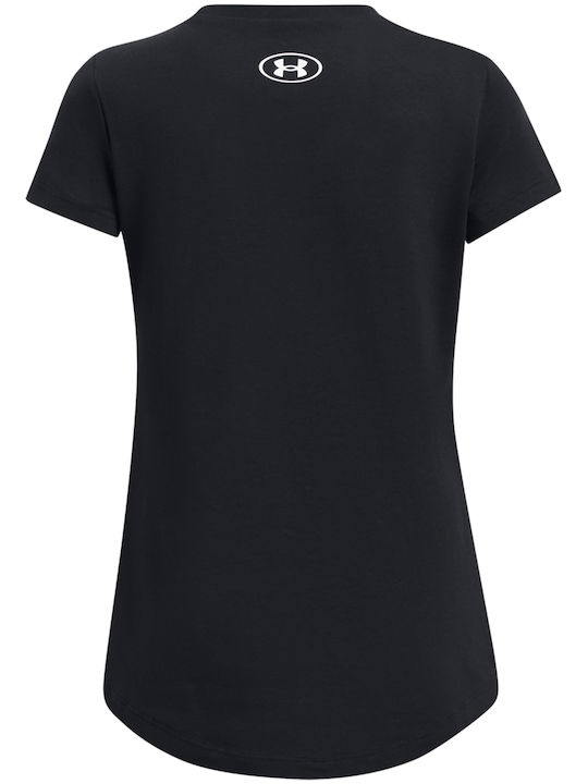 Under Armour Kids Blouse Short Sleeve Black