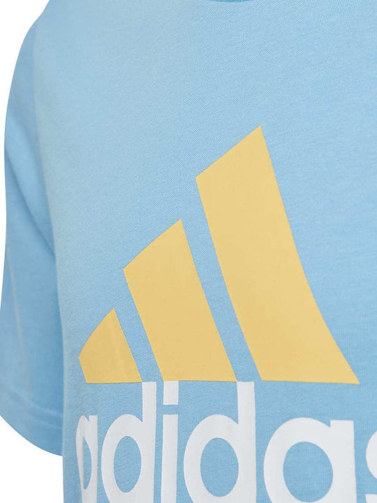 Kinderoberteile T-Shirt Thalassí Essentials Zwei-Farbig Großes Logo