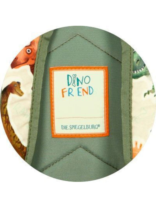 Die Spiegelburg Δεινόσαυροι Dino Friends Σχολική Τσάντα Πλάτης Νηπιαγωγείου Πολύχρωμη