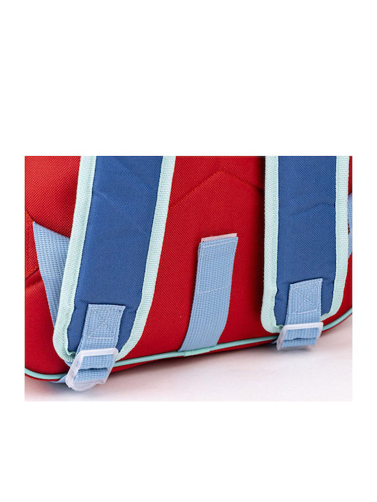 Spiderman Schulranzen Rucksack Kindergarten Rot mit Flaschenhalter