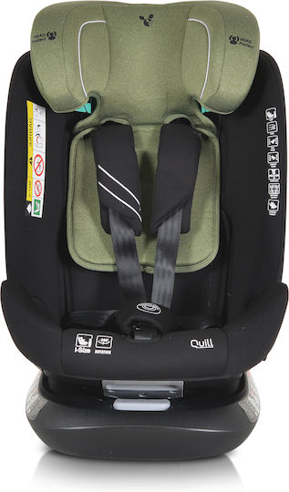 Cangaroo Quill 360° Baby Car Seat i-Size with Isofix Green