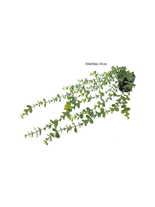 Τεχνητό Διακοσμητικό Κλαδί Ευκάλυπτος 55cm Home & Camp