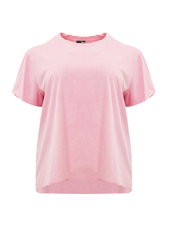 Mat Fashion Women's T-shirt Pink