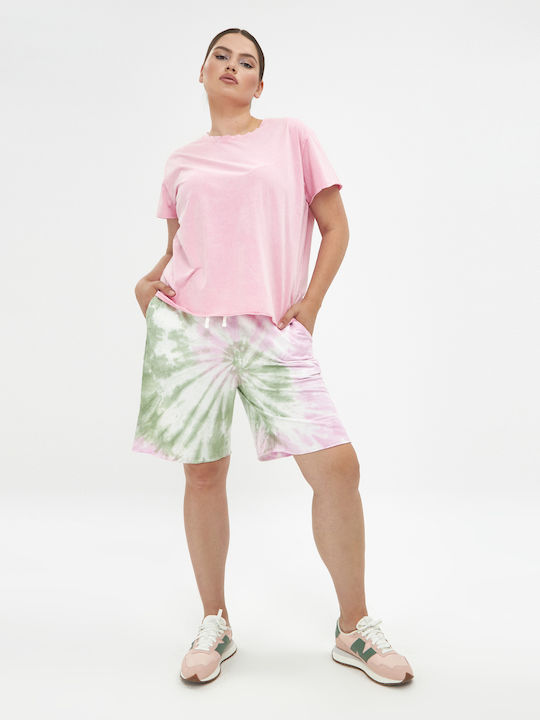 Damen T-Shirt Rosa