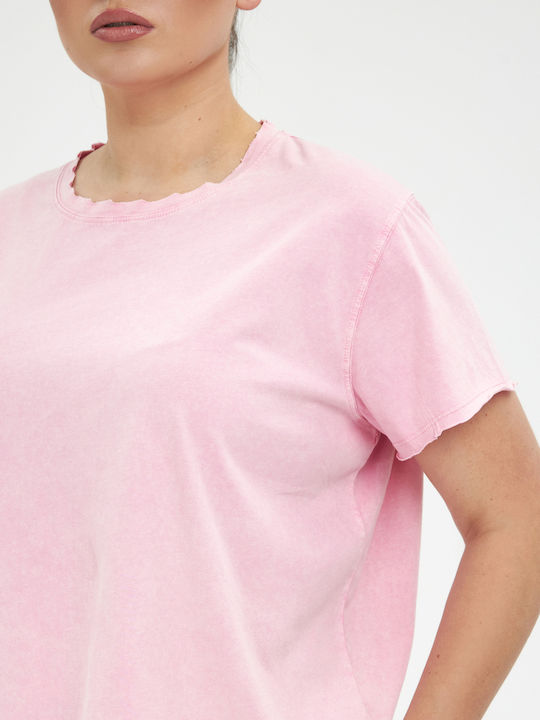 Damen T-Shirt Rosa