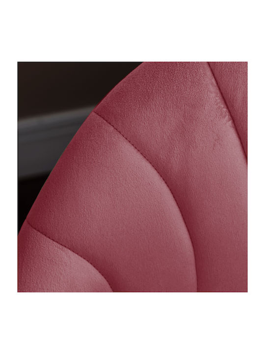 Dining Room Velvet Chair Red 2pcs
