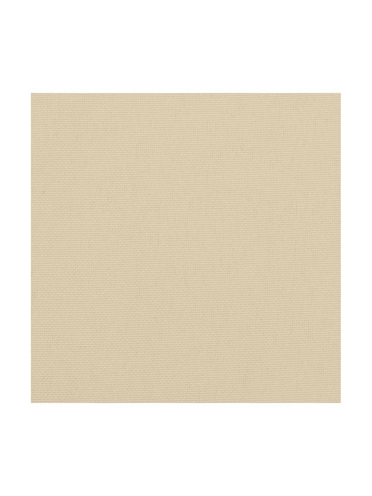 vidaXL Wasserdichtes Gartenstuhlkissen mit Rückenlehne Beige 4 Stück 50x120cm