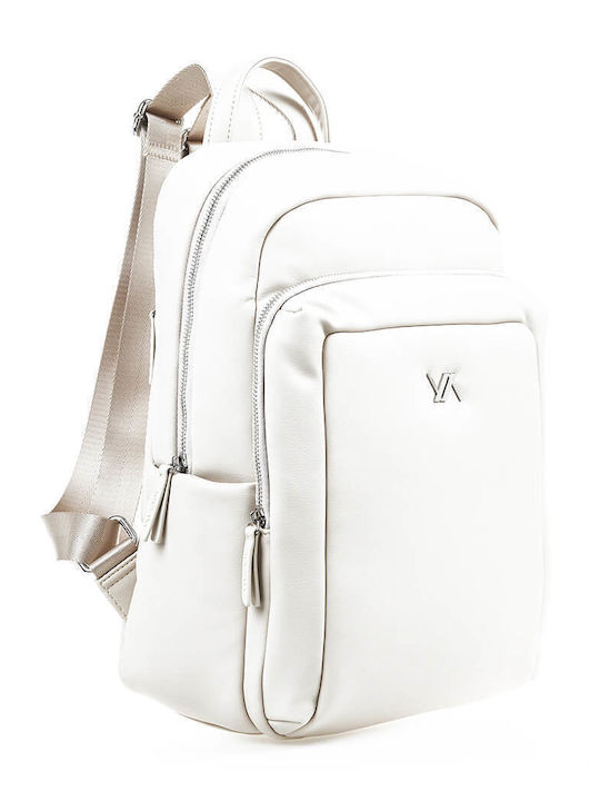 Verde Women's Bag Backpack Ecru