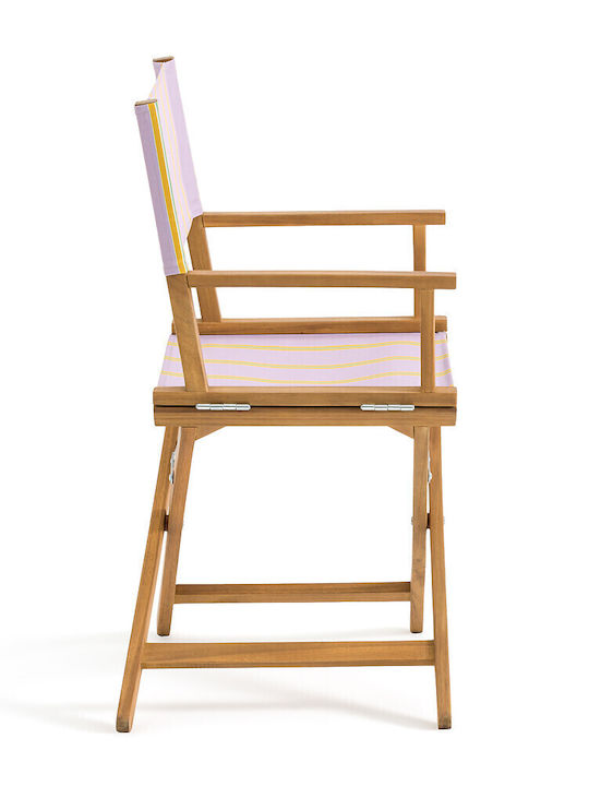Scaun de regizor Lemn Lemn de salcâm 48x56x88cm