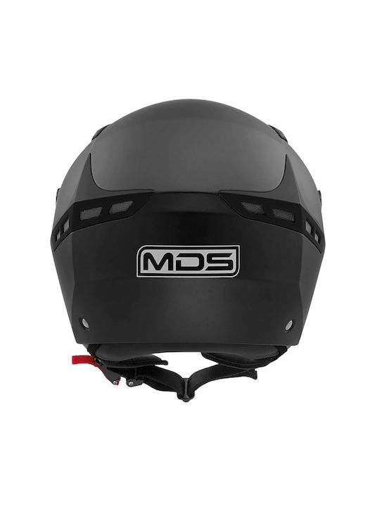 MDS Jet Helmet 1100gr Black