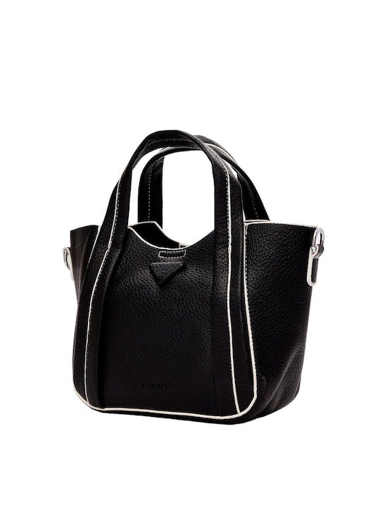 Bag to Bag Γυναικεία Τσάντα Ώμου Μαύρη