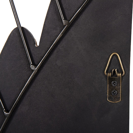 HomeMarkt Διακοσμητικό Τοίχου Εκρού από Ξύλο 39x1.5x92cm 2τμχ
