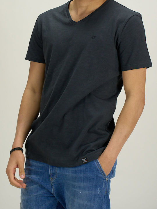 Short Sleeve Blouse Dark Grey