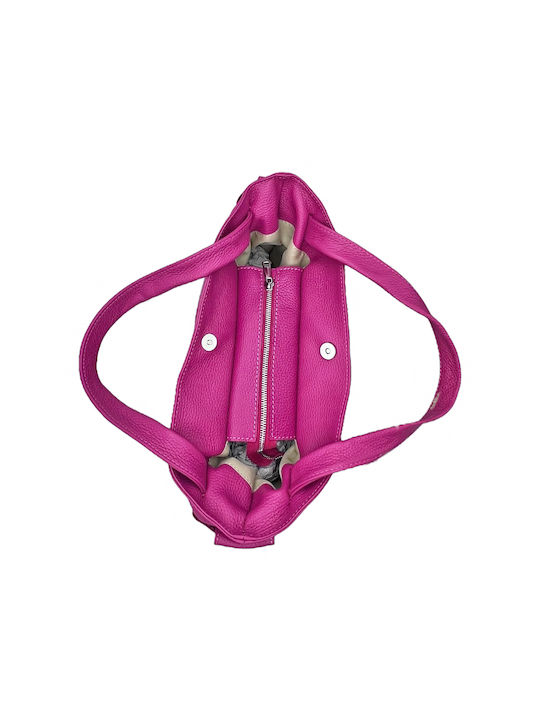 Savil Leather Women's Bag Shoulder Fuchsia