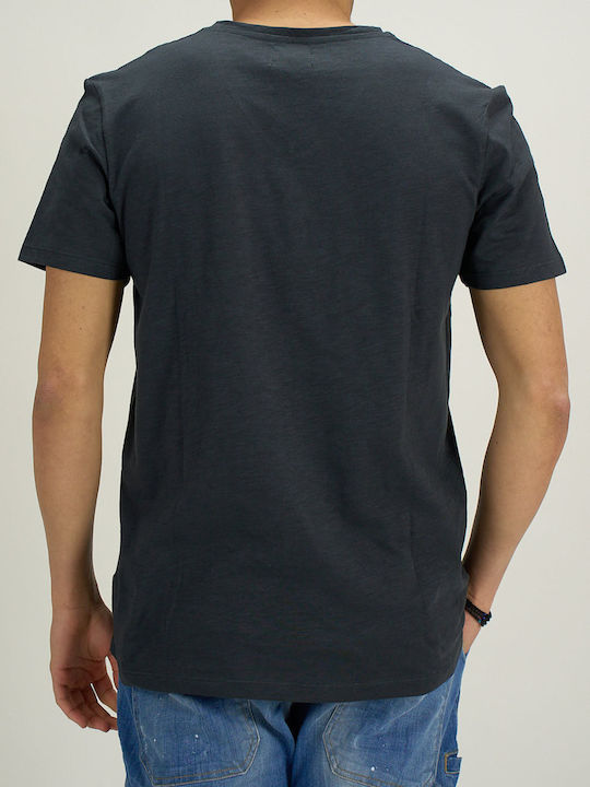 Short Sleeve Blouse Dark Grey