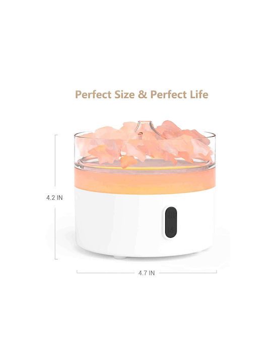 LED Aromatherapie-Diffusor Ultraschall mit Timer Weiß 220ml AW-5056
