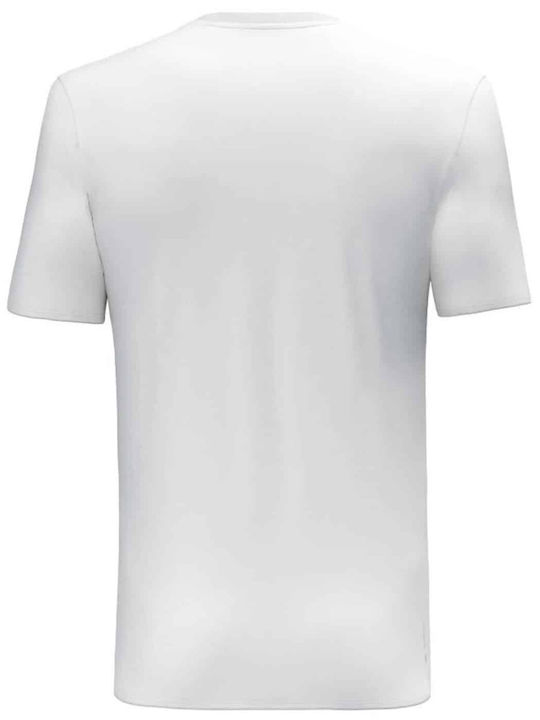 Pure Building Dry Athletic Short Sleeve T-shirt White