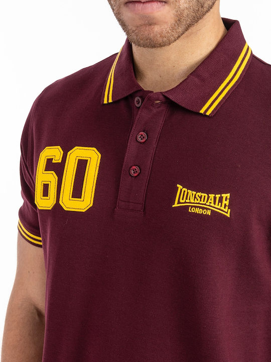 Hellister Polo Blouse Burgundy