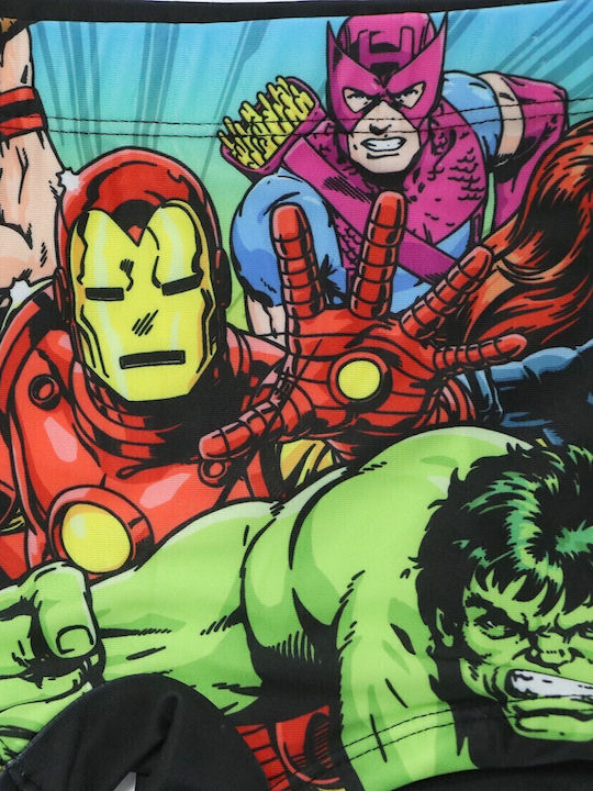 Marvel Avengers Παιδικό Μαγιό Βερμούδα / Σορτς Μαυρο
