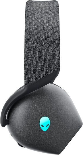 Dell Alienware AW720H Drahtlos Über Ohr Gaming-Headset mit USB-Verbindung Dark Side of the Moon für PC