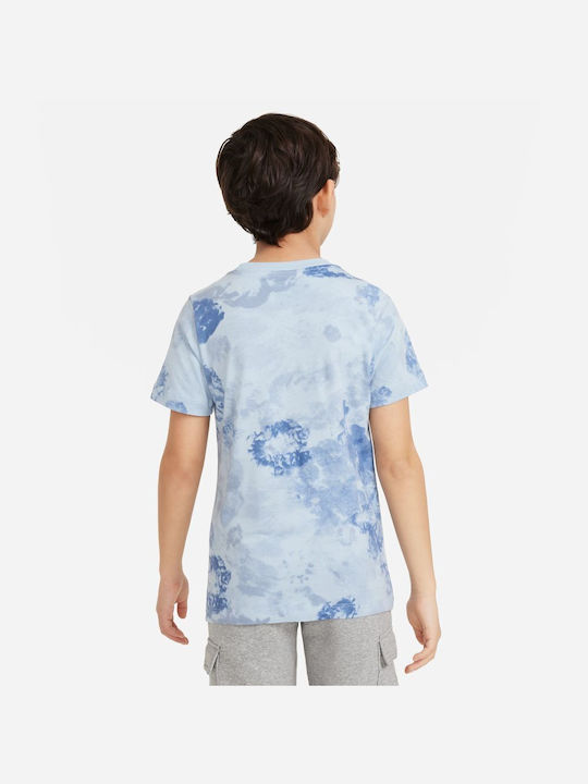 Nike Children's Blouse Short Sleeve Blue Sportswear