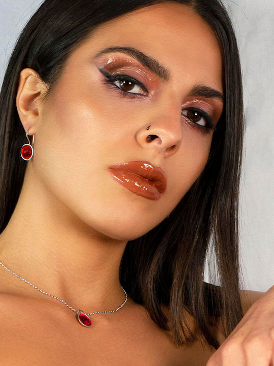 Theodora's Jewellery Ohrringe aus Silber mit Steinen