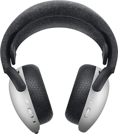Dell Alienware AW720H Ασύρματο Over Ear Gaming Headset με σύνδεση USB Lunar Light for PC