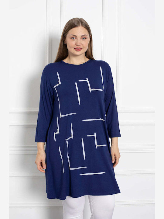 Bubble Chic Dress Blue