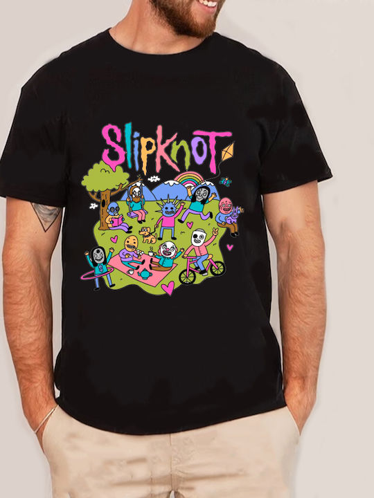 Fruit of the Loom Slipknot T-shirt Slipknot Black Cotton