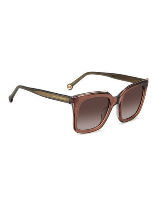 Carolina Herrera Women's Sunglasses with Brown Plastic Frame and Brown Gradient Lens HER 0249/G/S TUI/HA