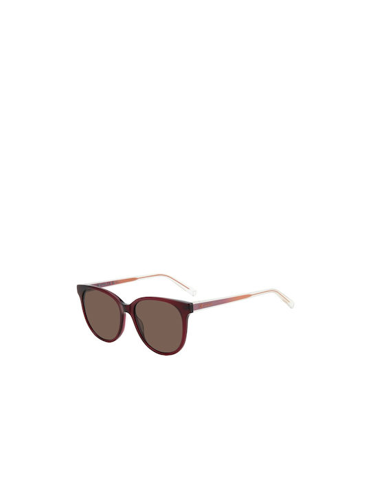 Missoni Women's Sunglasses with Burgundy Plastic Frame and Brown Lens MMI 0179/S 8CQ/70