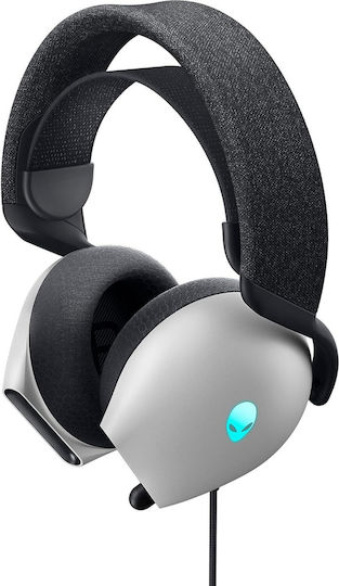 Dell Alienware AW520H Über Ohr Gaming-Headset mit Verbindung 3,5mm Lunar Light für PC