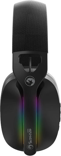 Marvo HG9086W Ασύρματο Over Ear Gaming Headset με σύνδεση Bluetooth