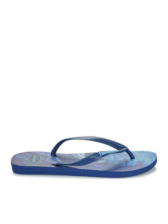 Hype Men's Flip Flops Blue