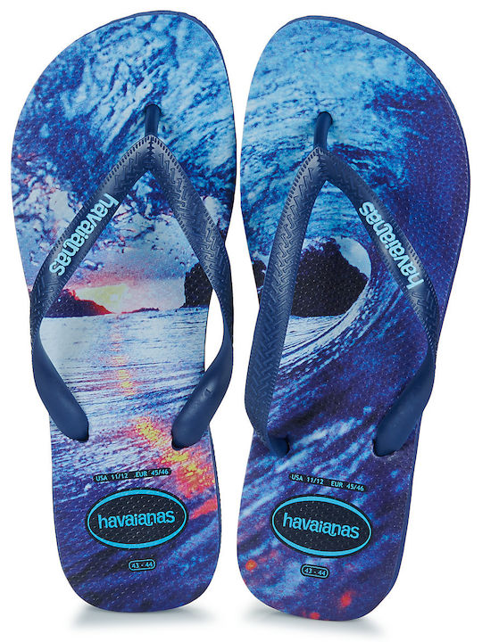 Hype Men's Flip Flops Blue
