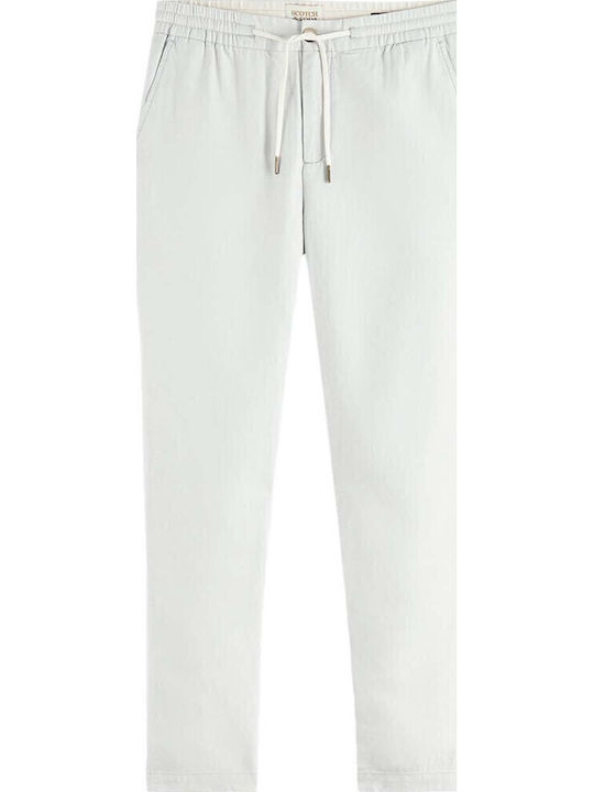 Warren Ανδρικό Παντελόνι σε Ίσια Γραμμή Heron Grey