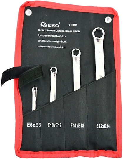 Geko Set Deutsch Polygon 4Stück