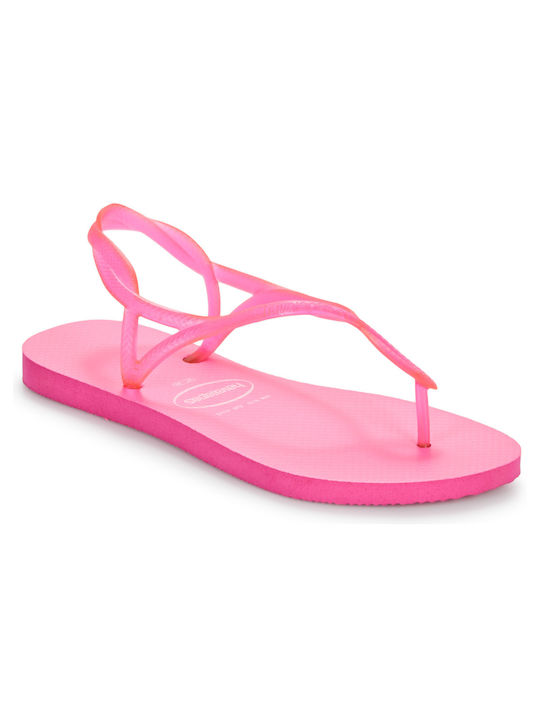 Havaianas Papuci de plajă în stil sandale în Roz Culore