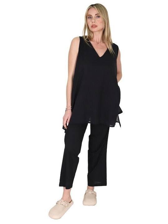 Aquablue Women's Top Beachwear Black