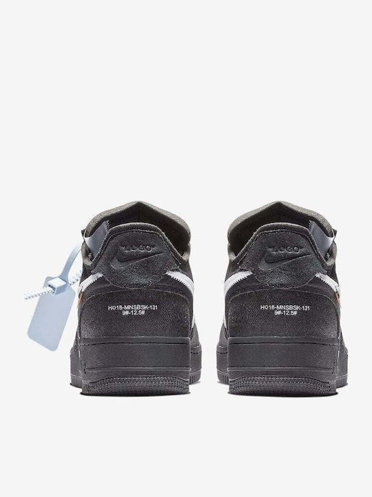 Air Force 1 Low Herren Sneakers Black / White