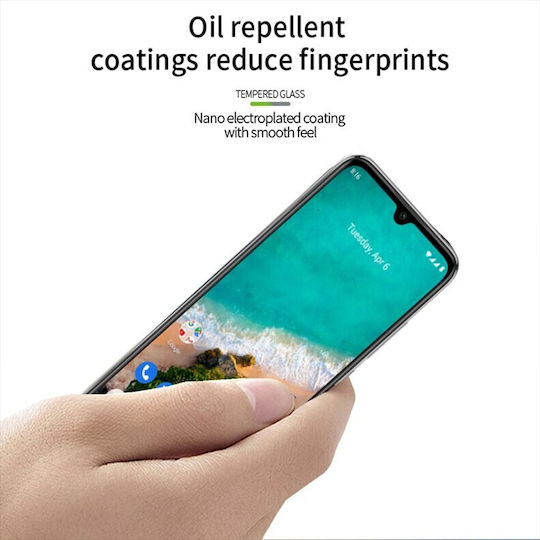 Pinwuyo Redmi A3 Pinwuyo 9h Full Face Tempered Glass Black (Xiaomi Redmi A3)