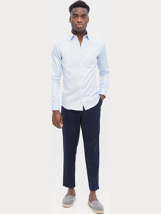 Pantaloni cu Croială Slim Blue