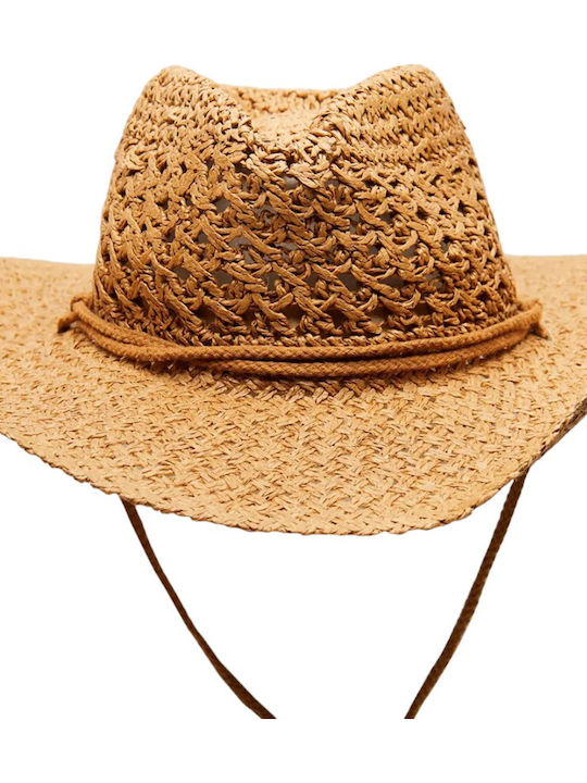 Funky Buddha Fabric Women's Hat Beige