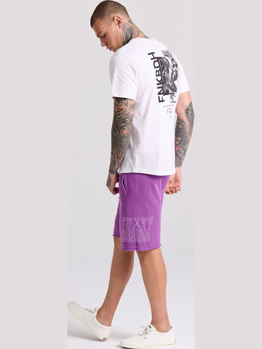 Sportliche Herrenshorts Lila