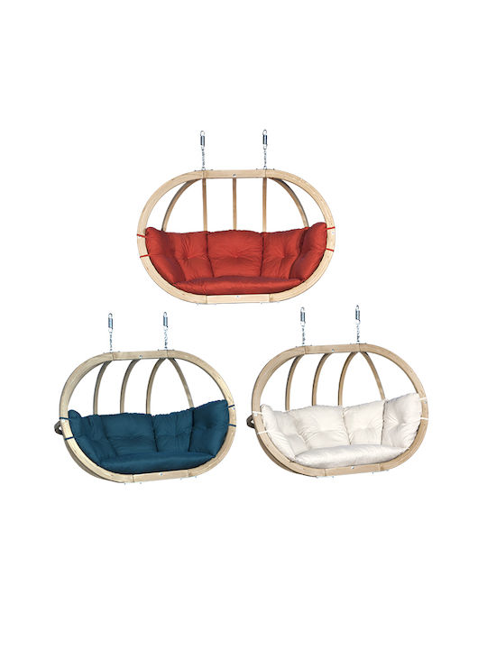 Showood Garden Swing Cushion Ecru