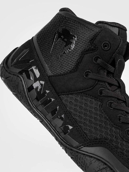 Venum Wrestling Shoes Black