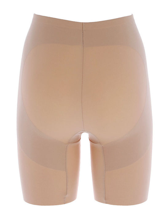 Cotonella Boxer Σύσφιξης και Ανόρθωσης Χωρίς Ραφές Μπεζ