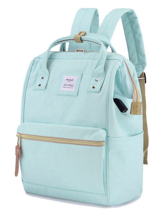 Himawari Backpack Waterproof Light Blue