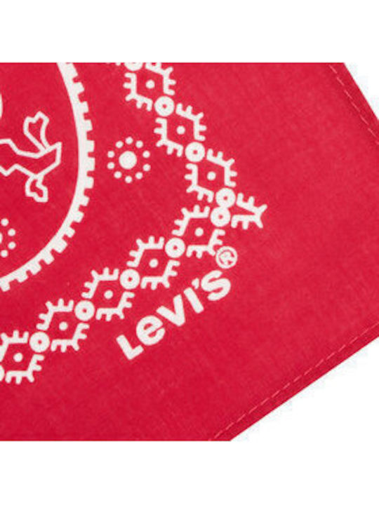 Levi's Paisley Γυναικείο Φουλάρι Κόκκινο