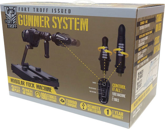 Doc Johnson Fort Troff Gunner 3-in-1 Fuck Machine